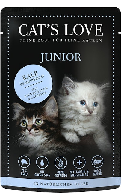 Cat's Love Junior 85g Beutel KatzennassfutterVorschaubild