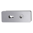 Vorschaubild Griffwerk GATE | DESIGN MANUFAKTUR 1.0 -Edelstahl Optik Schlosskasten -mit Magnetfalle -PZ