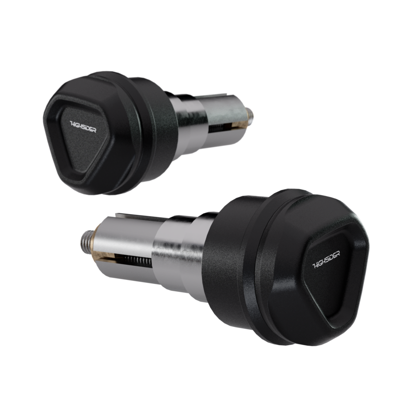 HIGHSIDER pro Ventura-LS Lenkerenden Schwarz