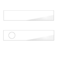 GRIFFWERK FRAME 1.0 INLAY GLAS weiße Rückseite-Paar