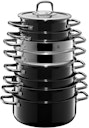 Vorschaubild WMF Topf-Set Fusiontec Compact Black 3-tlg.