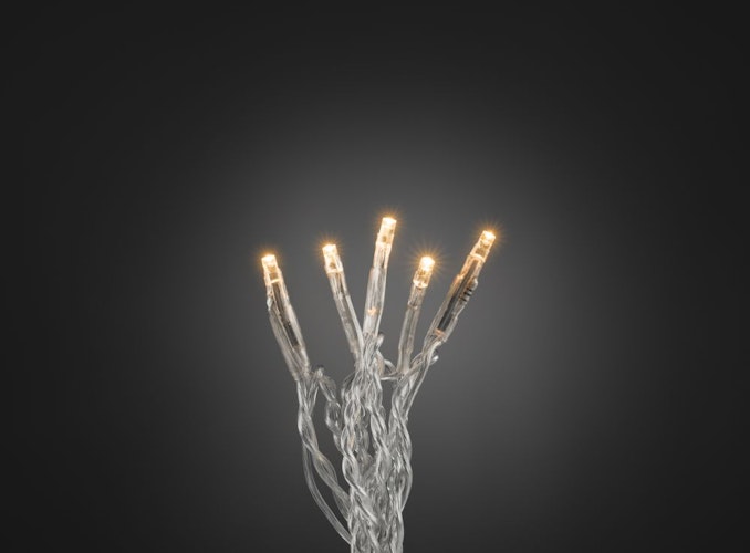 Konstsmide Weihnachtsbeleuchtung  Micro LED Lichterkette verschweißt GL538