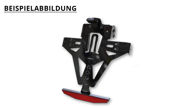HIGHSIDER pro Bundle Kennzeichenhalter Quadro Yamaha