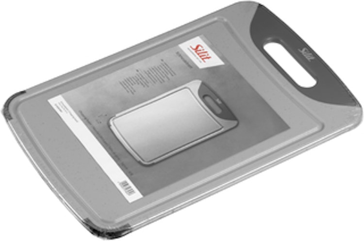 Silit Schneidebrett 38x25 cm grau