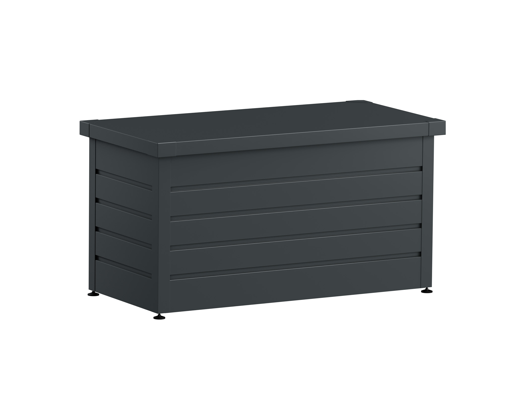 Hörmann Gartenbox EcoStar Euroline B 136 × T 68 × H 73 cm (Größe 1) Anthrazitgrau (RAL 7016)