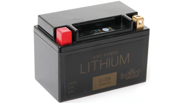 Intact LiFePO4-Batterie wartungsfrei, LiFePO4 Batterie "YTX9-BS" DIN: 50812