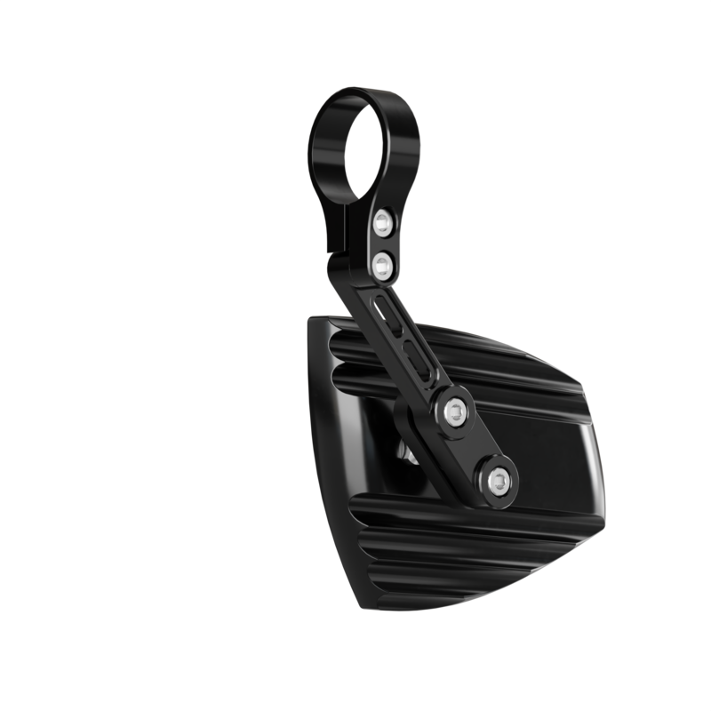 HIGHSIDER pro Lenkerendenspiegel Wave Schwarz/Schwarz (Paar)