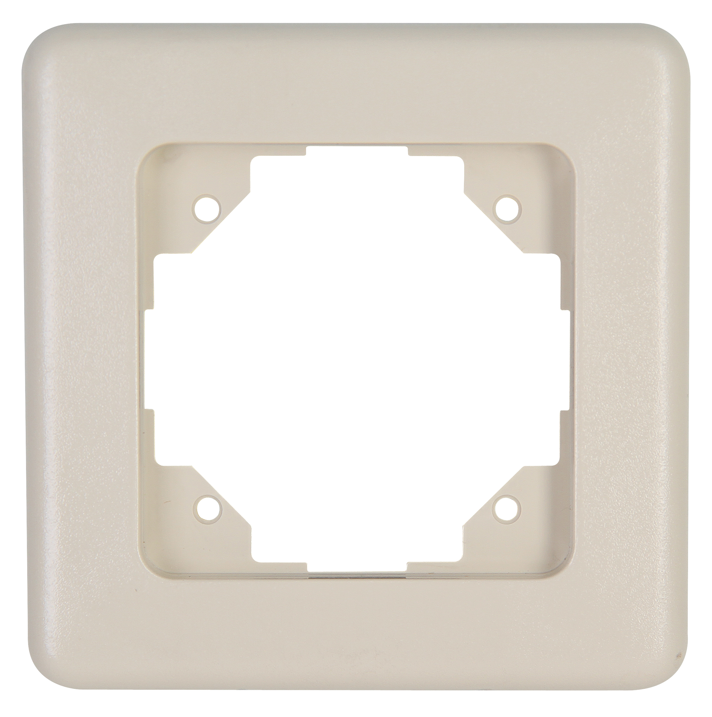 Kopp Abdeckrahmen EUROPA 1-fach, creme-weiß