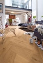 Vorschaubild HANDMUSTER MEISTER Parkettboden MeisterParkett. longlife PS 500 9002 Eiche authentic gebürstet ultramattlackiert