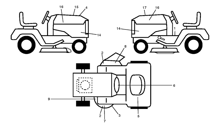 Husqvarna Gartentraktoren 96043027000 TS 348D