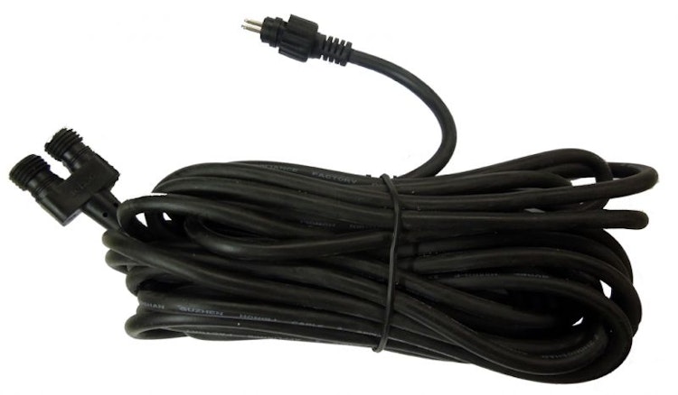 Heissner 2-Wege-Verteiler mit Kabel (Stromanschluß) (ET20-16915)