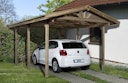 Vorschaubild Weka Satteldachcarport 611 (Holzcarport)