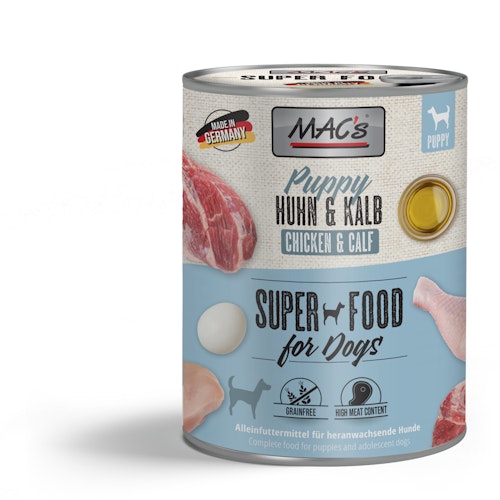 MAC´s DOG Puppy 800 Gramm Hundenassfutter