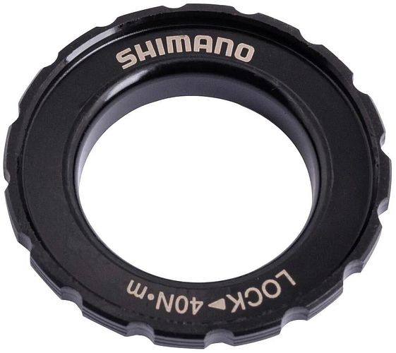 Shimano Lockring für Center Lock Bremsscheiben schwarz