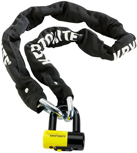KRYPTONITE Kettenschloss New York Legend 1515 150 cm schwarz/gelb