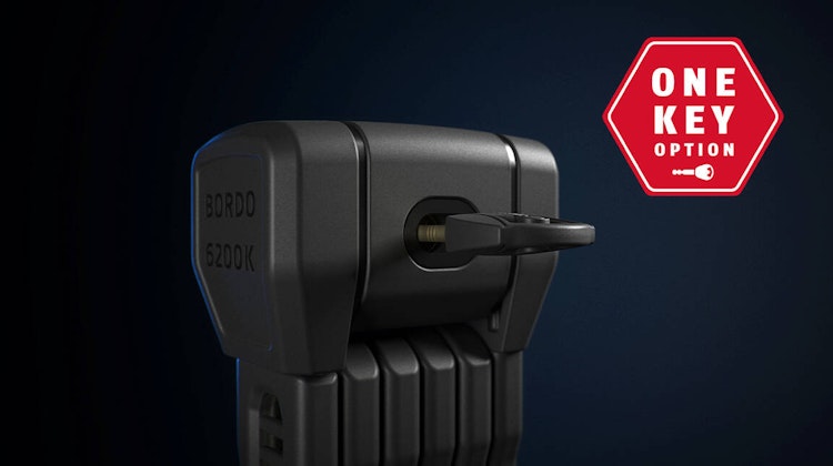 ABUS Faltschloss 6200K/90 SH BK (Sonderanfertigung, XPlus™ Code erforderlich)