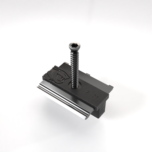 COBRA FASTENER Cobra HYBRID Clip7-22 - 90 Clips inkl. Schrauben & Bit für Bambus