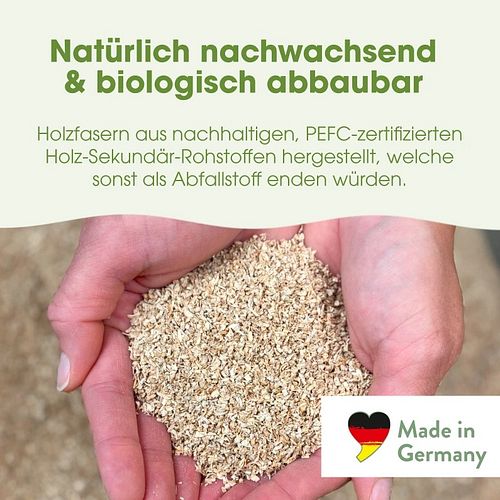 Biokats Organic Care Wood Fibres 11,4kg Premiumkatzenstreu