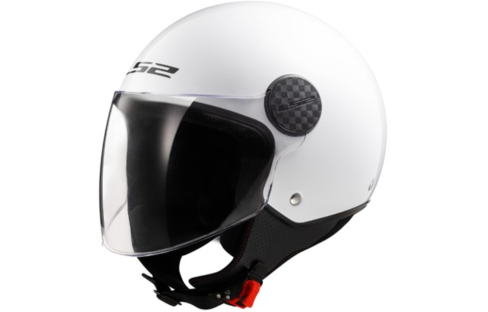 LS2 Jethelm OF599 Sphere II L Weiß Solid