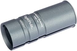 by,schulz Distanzhülse G.Shim 100 mm schwarz Basis-Ø 33,9