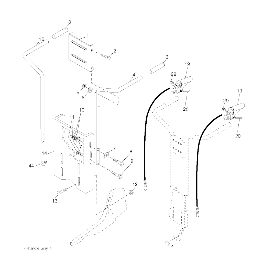 Explosionszeichnung Ersatzteile