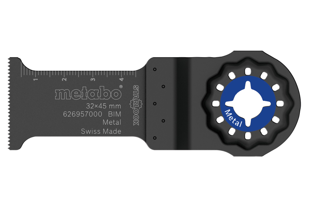 Metabo 5 Tauchsägeblätter Metall BiM 32 mm