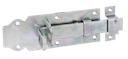 Vorschaubild Alberts® Schlossriegel,m.flachem Griff, gerade,m.Schlaufe, galvanisch verzinkt dickschichtpassiviert,Platte LxB140x52mm 116774