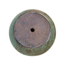 Vorschaubild Vosteen Design Blumentopf / Pflanzgefäß Terrakotta grün 2er Set ø 23 cm x H 16 cm, 40 cm x H 27 cm