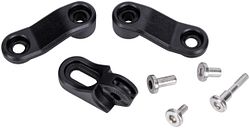 CONTEC Halterung DLUX schwarz/silber 3-teiliger Standardhalter