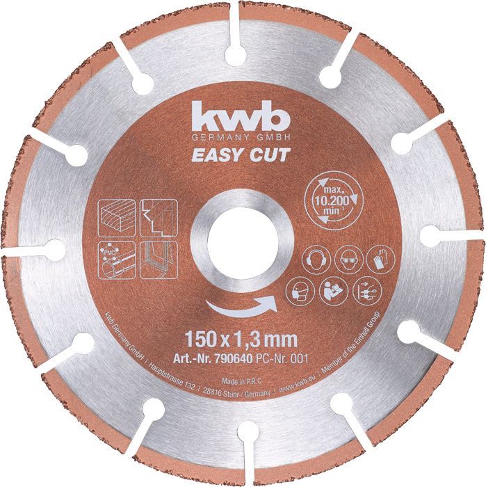 kwb EASY-CUT HM Trennscheibe 150mm 790640