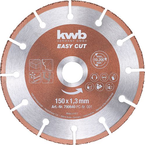 kwb EASY-CUT HM Trennscheibe 150mm 790640