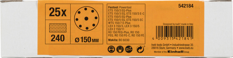 kwb 25 Sch.Q-ST.Festo150gl.K120PRE 542172