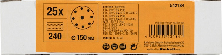 kwb 25 Sch.Q-ST.Festo150gl.K120PRE 542172