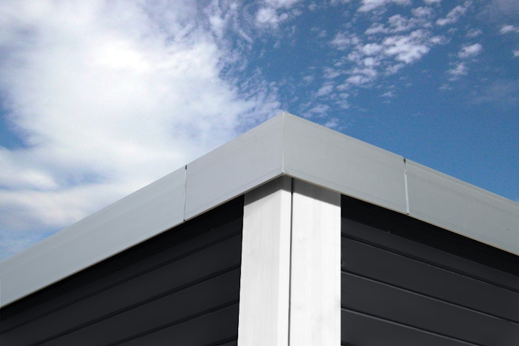 Weka Designhaus 413 B 45 mm inkl. 300 cm Anbau