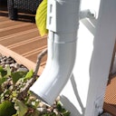 Vorschaubild Skan Holz Metall Regenrinnen-Set für Carport Taunus Gr. 1+2