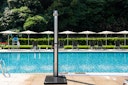 Summer Fun  Solardusche Gomera , 35L, schwarz/silber