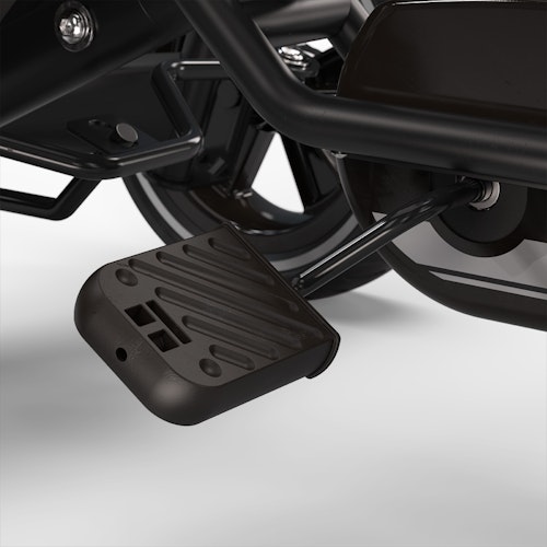 EXIT Foxy Gokart - mit Anhänger Espresso Schwarz