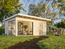Palmako Gartenhaus Andrea 17,1 m² mit Schiebetür - 44 mm