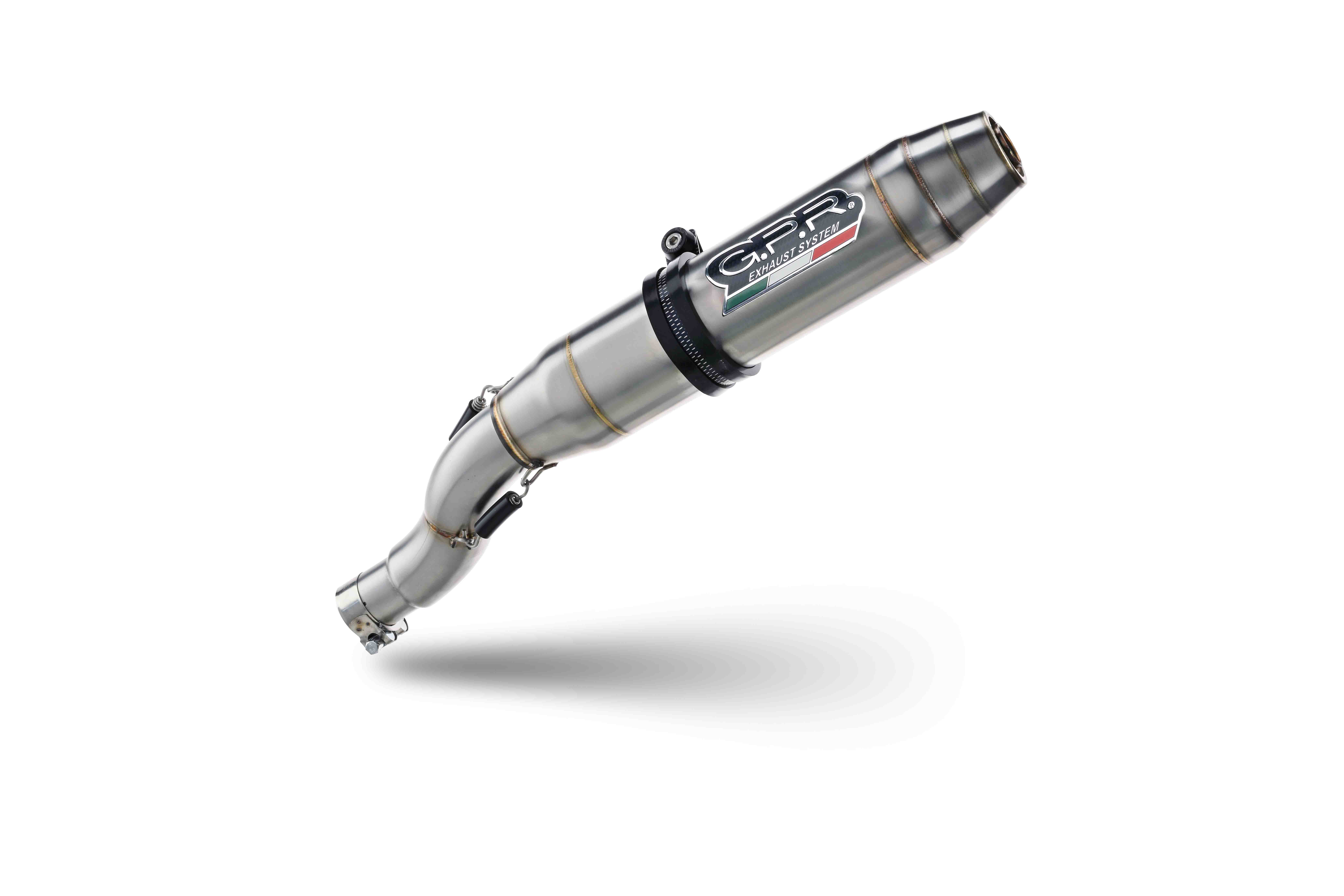 GPR Komplettauspuffanlage F.B. MondialSport Classic 125 - Pagani 1948 2021/2023 e5 DEEPTONE INOX FS