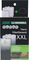 DENNERLE Nano FilterElement XXL, Ersatzkartusche für Eckfilter XXL (2er-Pack)