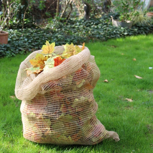 NOOR Jute Laubsäcke 3 Stück