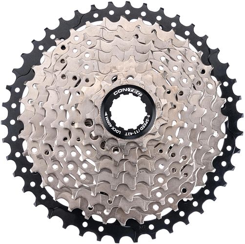CONTEC Kassette Grad 9-fach silber/schwarz