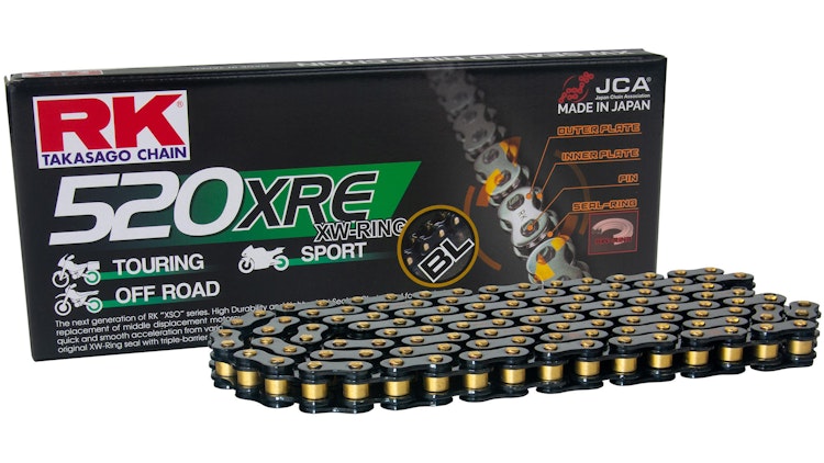 RK 520XRE Kette 116 N BlackScale