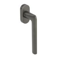 GRIFFWERK Fenstergriff REMOTE - Kaschmirgrau Fensterolive -unverschließbar links Stiflänge 7x42mm