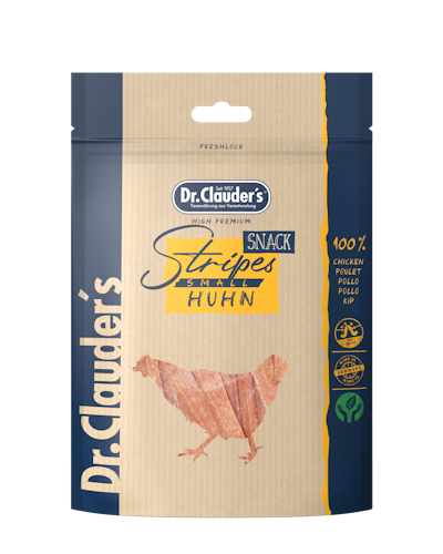 Dr Clauder´s Stripes S Huhn Hundesnack
