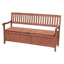 Vorschaubild Garden Pleasure Bank mit Staufach HOUSTON, Eukalyptus geölt