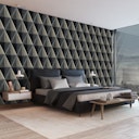 Vorschaubild Mollis Polsterpaneel Beige  15x30 cm