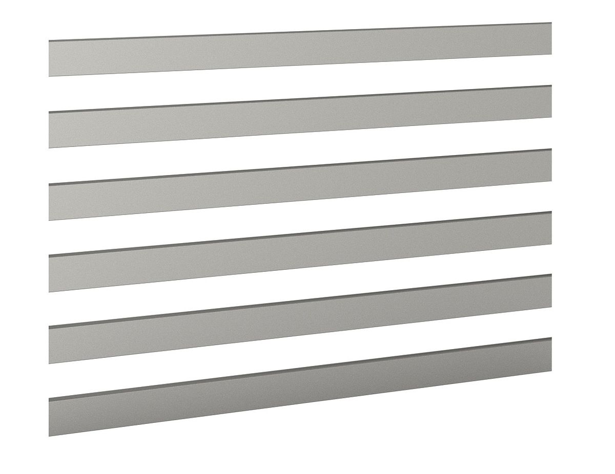 Biohort Hellgrau/Grau Rankgitter (Quarz, Metallic), B:152cm H:91cm, Stahlblech, Rankhilfen, Für Hochbeet Davinci 150 - Image 4