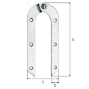 Vorschaubild Alberts® Leiterband  HxB 200x21 mm Gesamtbreite 88 mm