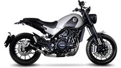 LeoVince SLIP-ON Edelstahl SBK LV-10 Schwarz für BENELLI LEONCINO / LEONCINO TRAIL